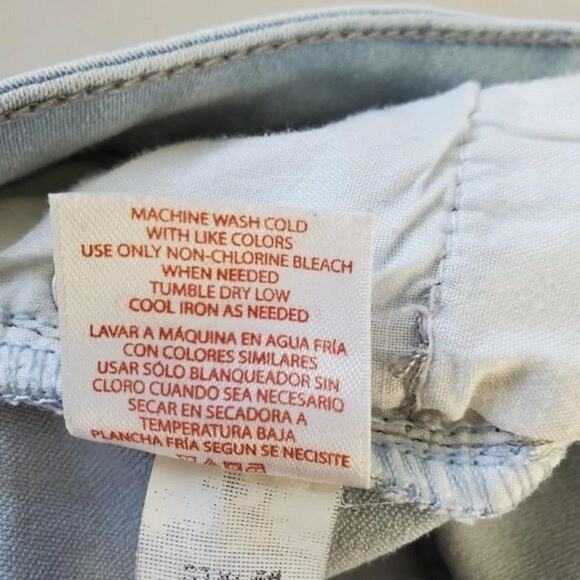 No Boundaries Skinny Jeans Womens Size 11 Light Wash Blue Stretch Denim Mid Rise - Picture 9 of 9